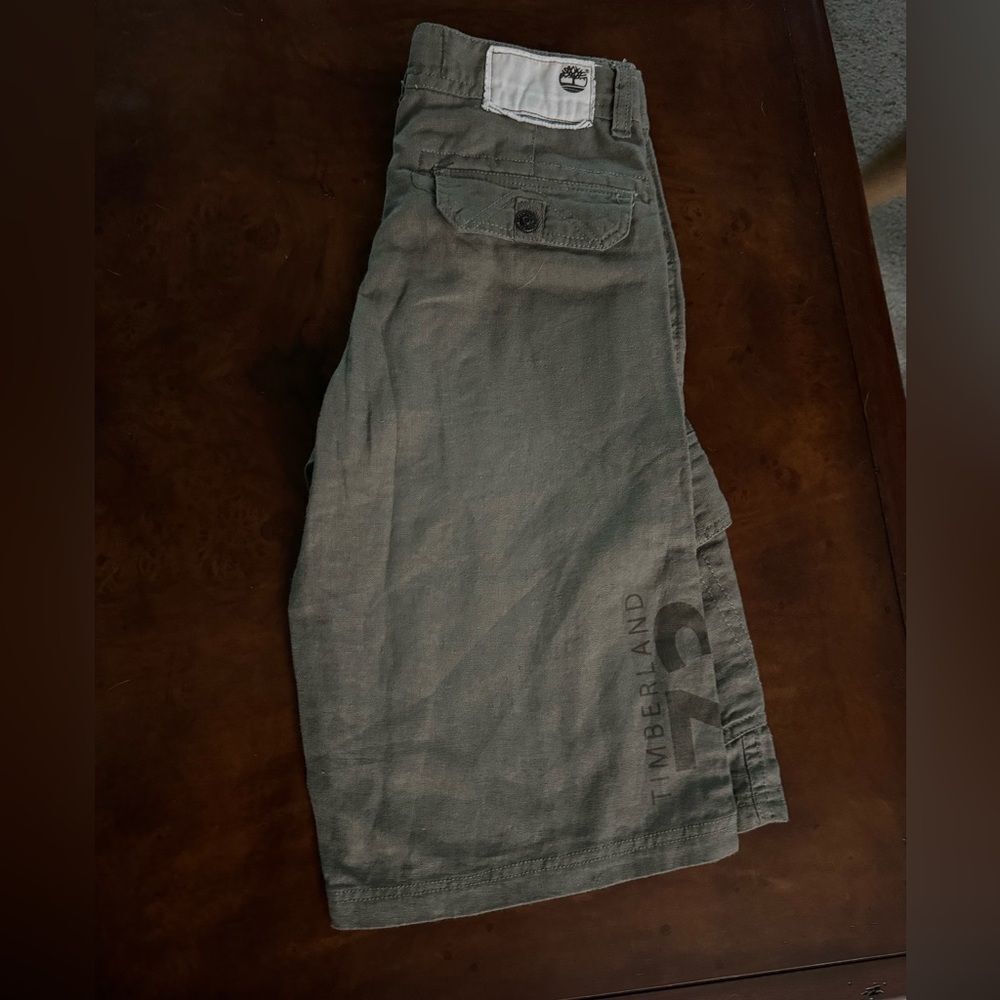 Timberland boys cargo shorts Size 10 Dark Grey